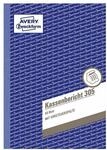 Avery Zweckform Formularbuch &raquo;Kassenbericht 305&laquo; wei&szlig;, 14.8x21 cm