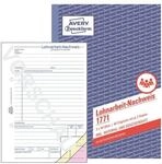 Avery Zweckform Lohnarbeit-Nachweis A5 gelb
