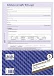 Avery Zweckform Formularvordruck &raquo;Einheitsmietvertrag f&uuml;r Wohnung&laquo; blau, 21x29.7