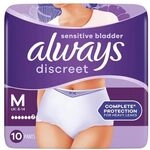 Always Discreet Inkontinenz H&ouml;schen &raquo;Discreet&laquo; Gr&ouml;&szlig;e M EU 36 - 42 10 St&uuml;ck