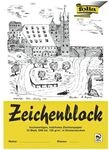 folia Zeichenblock mit Leinenecken A4 10 Blatt 120 g/m&sup2;, 21x29.7 cm