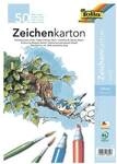 folia Zeichenkarton DIN A4 wei&szlig;