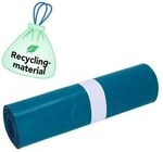 Deiss 120.0 L M&uuml;llbeutel aus Recyclingmaterial blau 20 St&uuml;ck blau, 70x110 cm
