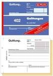 Herlitz Formularbuch &raquo;Quittung inkl. MwSt.&laquo; - 40 Blatt (2-fach) gelb, 14.8x10.5 cm