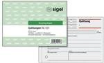 Sigel Formularbuch &raquo;Quittung inkl. MwSt.&laquo; RC021 wei&szlig;, 14.8x10.5 cm