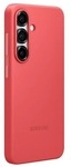 Samsung Smartphone-H&uuml;lle &raquo;Silicone Case&laquo; Galaxy S25 rot