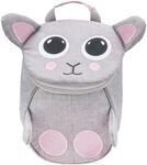 BELMIL Kindergartenrucksack &raquo;Mini Animals&laquo; grau, 18x25x11 cm