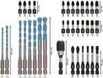 BOSCH Bohrer- und Bit-Set &raquo;PRO Impact Mixed&laquo; 35-teilig grau