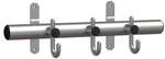 Kerkmann Wandgarderobe &raquo;Arte&laquo; 3 Haken silber, 45x12x16 cm