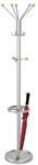 Kerkmann Garderobenst&auml;nder &raquo;TK2&laquo; silber, 37x170 cm