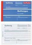 Herlitz Formularbuch &raquo;Quittung inkl. MwSt.&laquo; - 50 Blatt (2-fach) wei&szlig;, 14.8x10.5 cm