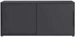 Germania-Werke Schiebet&uuml;renschrank &raquo;Mailand&laquo; grau, 160x74x40 cm