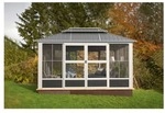 SOJAG Pavillon &raquo;Olan&laquo; grau, 311.1x291x435.6 cm