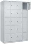 CP Schlie&szlig;fachschrank &raquo;Classic Plus Korpus lichtgrau&laquo; 4x5 F&auml;cher grau,...
