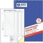 Avery Zweckform Formularbuch &raquo;Kassenbestandsrechnung 1758&laquo; 2x40 Blatt