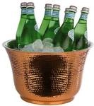 APS Flaschenk&uuml;hler &raquo;STAINLESS COPPER&laquo; 8 l silber