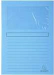 EXACOMPTA Fenstermappe &raquo;Super&laquo; 100 St&uuml;ck blau, 22x31 cm