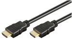 goobay HDMI-Kabel 5 m schwarz schwarz