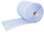 Meditrade Papier-Putztuchrolle &raquo;Multicel&laquo; blau 3-lagig 37 x 34 cm (1000 Blatt)