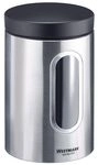 Westmark Vorratsdose 1.8 L Edelstahl silber, 12x19.5x12 cm