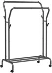 Songmics Rollgarderobe 103,5/52,5/- cm schwarz, 103.5x52.5 cm