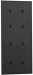 M&ouml;belpartner Wandgarderobe &raquo;Alexa&laquo; schwarz, 49x109x2.6 cm