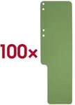 EXACOMPTA 100er-Pack Aktenschw&auml;nze gr&uuml;n