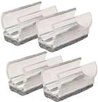 WAGNER design yourself Klemmschalengleiter &raquo;EH 0693&laquo; 4 St&uuml;ck, 2.7x5 cm