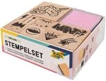 folia Holzstempel-Set &raquo;UNICORN&laquo; mehrfarbig