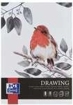 Oxford Art Zeichenblock A4, 25 Blatt, 21x29.7 cm