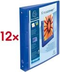 EXACOMPTA Ringbuch Kreacover 1000 A4 &raquo;4 Ringe - 30 mm&laquo; blau, 26.8x32 cm