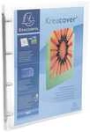 EXACOMPTA Ringbuch Kreacover PP &raquo;4 Ringe - 15 mm&laquo; wei&szlig;, 25x32 cm