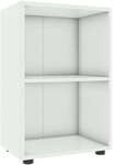 VCM Regal &raquo;Ulas&laquo; 2-fach wei&szlig;, 49x74x32 cm