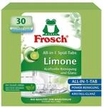 Frosch 30er-Pack All-in-1 Sp&uuml;lmaschinen-Tabs &raquo;Limone&laquo; wei&szlig;