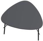 meet Beistelltisch &raquo;Lazy&laquo; 50 x 60,5 cm schwarz, 45x60.5 cm