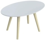 Paperflow Beistelltisch &raquo;Scandi&laquo; 40 x 65 cm braun, 65x35x40 cm