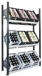 SCHULTE Lagertechnik Regal f&uuml;r Getr&auml;nkekisten 130 cm breit, 130 cm