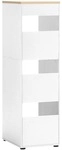 M&ouml;belpartner Mehrzweckschrank &raquo;Solea&laquo; mit 3 Einwurfsch&auml;chten wei&szlig;, 45.1x154.7x60