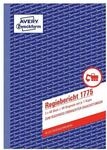 Avery Zweckform Formularbuch &raquo;Regiebericht&laquo; - 40 Blatt gelb, 14.8x21 cm