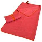 dyckhoff Mikrofaser Handtuch mit Rei&szlig;verschluss 60,0x120,0 cm rot