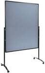 Legamaster Moderationswand &raquo;PREMIUM PLUS&laquo; 120x150 cm mit Standfu&szlig; blau, 226 cm