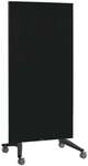 Legamaster Glas-Magnettafel mit Rollen 90 x 175 cm hochkant schwarz