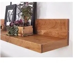 Wohnling Wandboard Akazie 160/24/17 cm braun, 160x17x24 cm