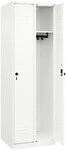 CP Spind &raquo;Classic PLUS Korpus wei&szlig;&laquo; 2x1 F&auml;cher wei&szlig;, 60x185x50 cm