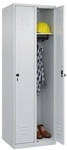 CP Spind &raquo;Classic PLUS Korpus lichtgrau&laquo; 2x1 F&auml;cher grau, 60x185x50 cm