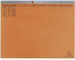EXACOMPTA 25er-Pack H&auml;ngehefter &raquo;Exaflex&laquo; kaufm&auml;nnische Heftung orange,...