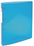 EXACOMPTA Ringbuch Iderama PP A4 &raquo;4 Ringe - 30 mm&laquo; blau, 26.8x32 cm