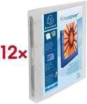 EXACOMPTA Ringbuch Kreacover 1000 A4 &raquo;4 Ringe - 30 mm&laquo; transparent, 26.8x32 cm