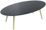 Paperflow Beistelltisch &raquo;Scandi&laquo; 60 x 115 cm braun, 115x35x60 cm