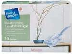 flink & sauber &raquo;Staubwunder&laquo; Ersatzbez&uuml;ge Nachf&uuml;llpack wei&szlig;